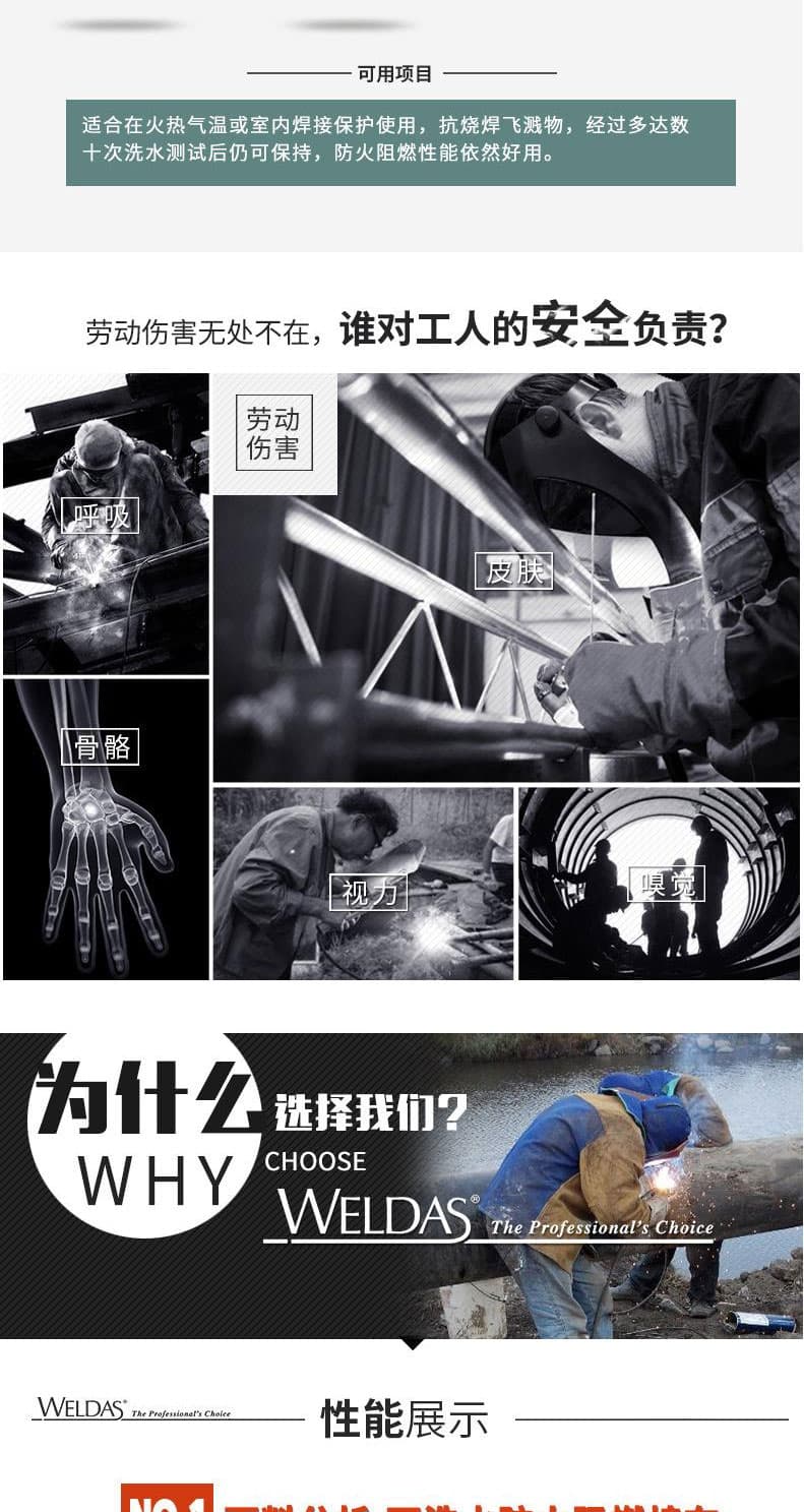 威仕特 23-3519 防火防燙電焊帽--頭部防護用品供應(yīng)商